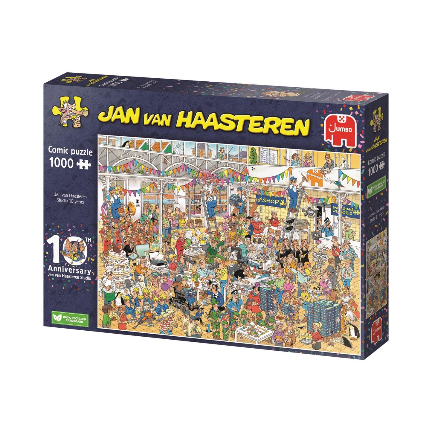Jan Van Haasteren 10th Anniversary 1000 Piece Jigsaw Puzzle