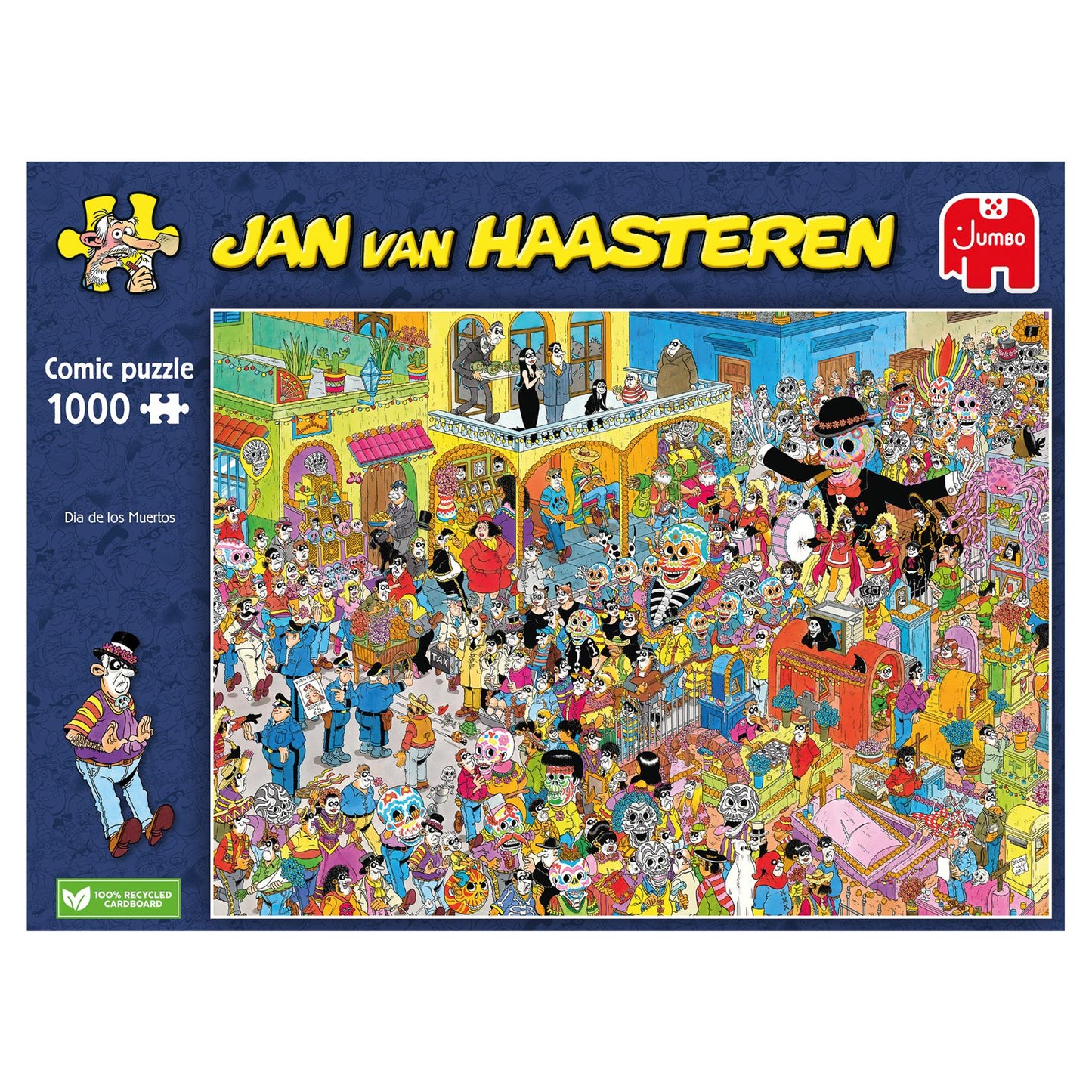Jan Van Haasteren Dia de los Muertos (Day of the Dead) 1000 piece jigsaw puzzle
