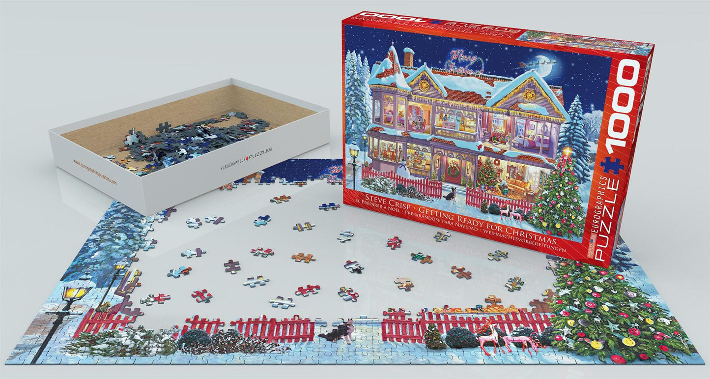 Getting Ready for Christmas 1000 Piece Jigsaw Puzzle