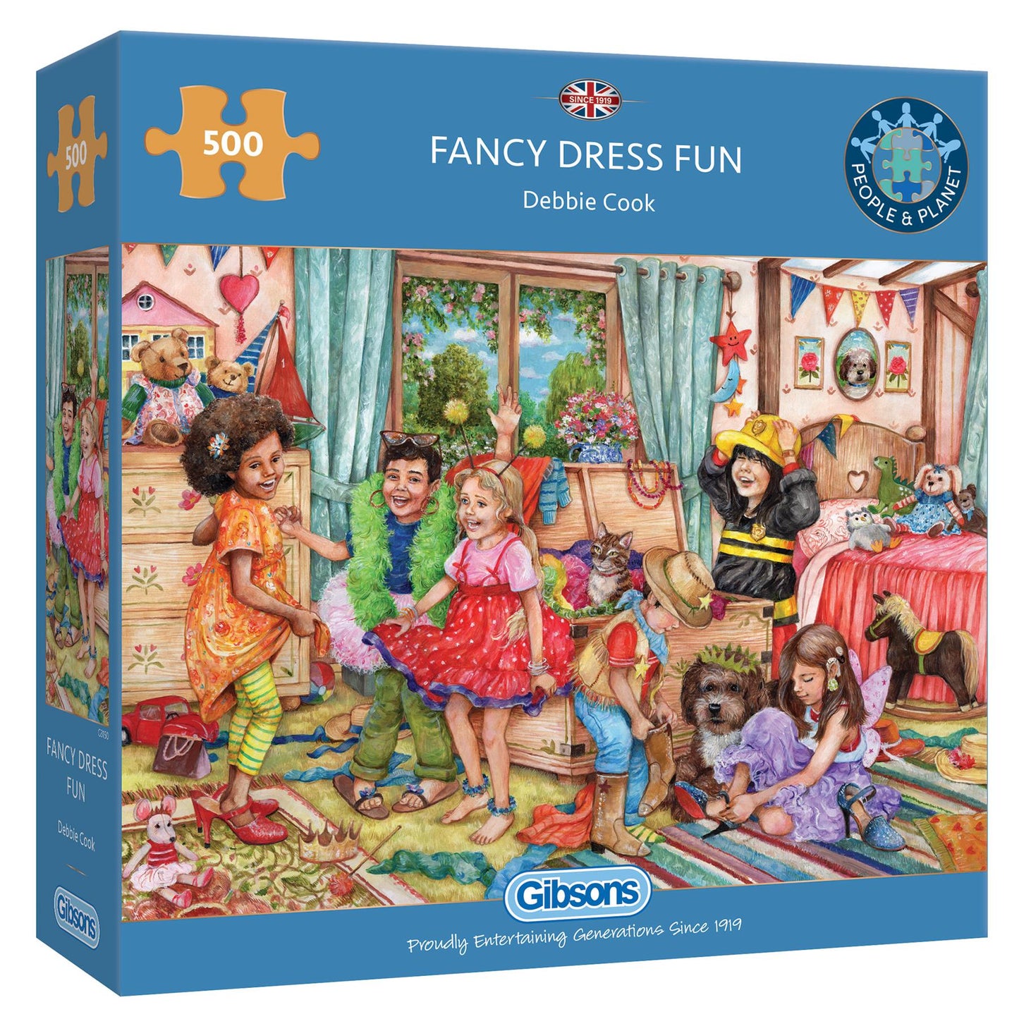 Fancy Dress Fun 500 Piece Jigsaw Puzzle