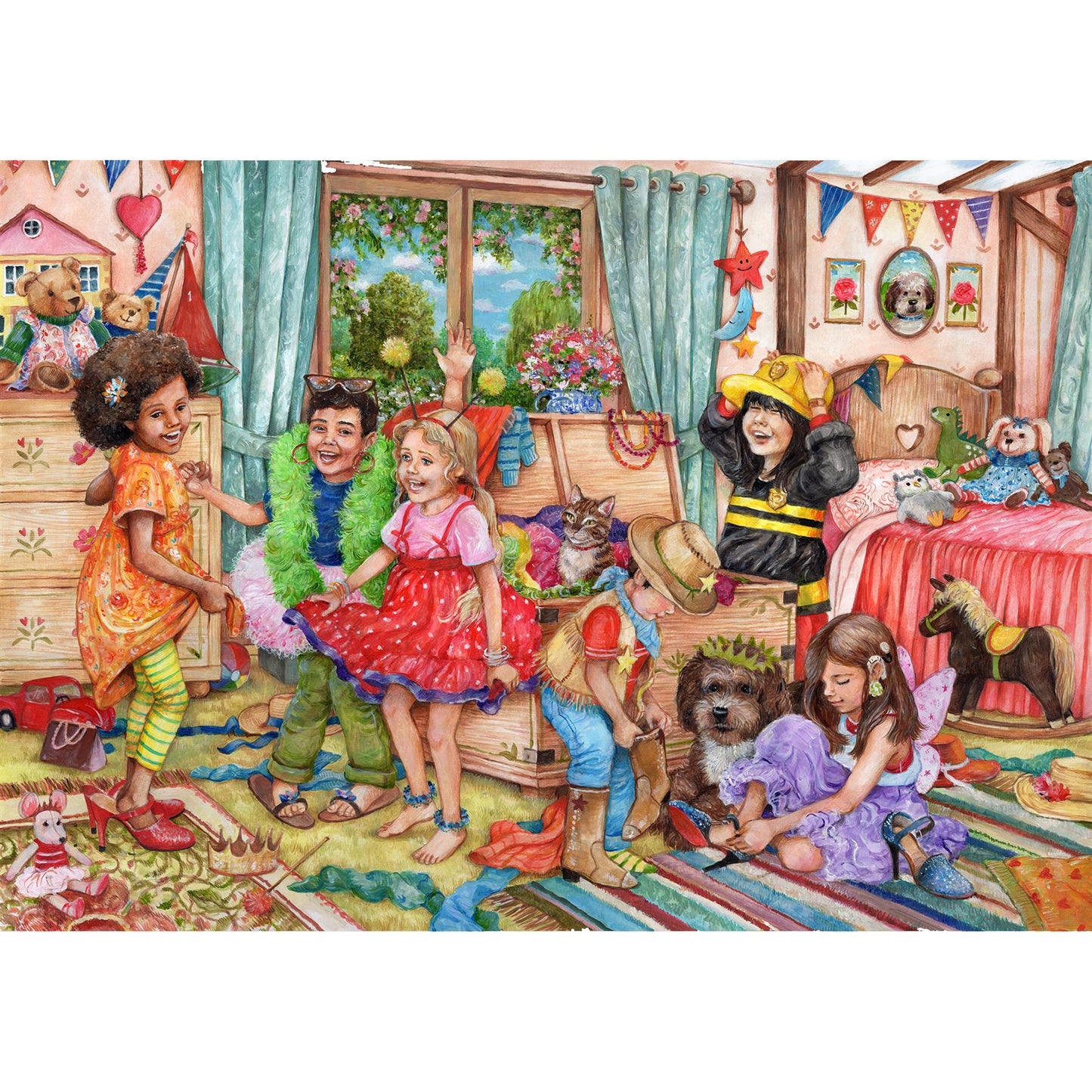 Fancy Dress Fun 500 Piece Jigsaw Puzzle