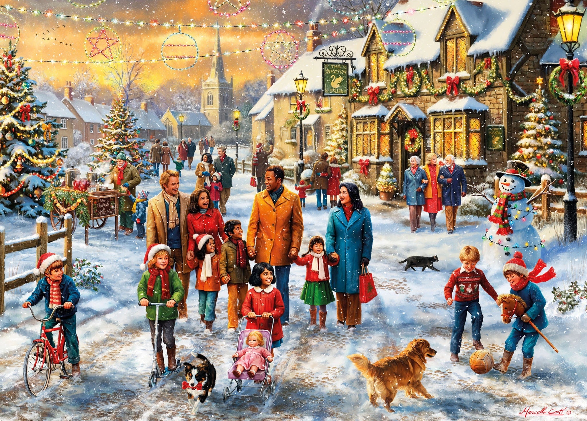 A Christmas Wander 1000 Piece Jigsaw Puzzle – All Jigsaw Puzzles