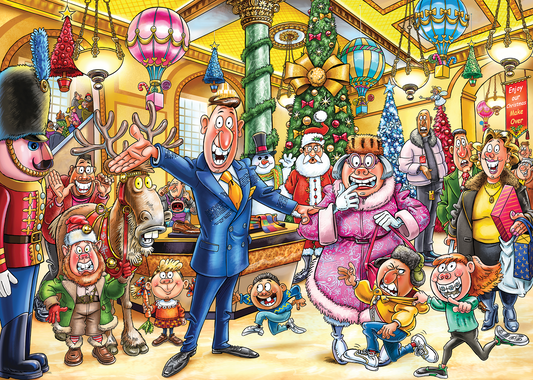 Wasgij Christmas 21 A Very Merry Makeover 1000 Piece Jigsaw Puzzle