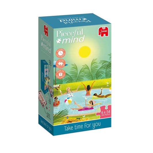Pieceful Mind - Take time for you Jigsaw Set (7 x 54 Piece  Puzzles)