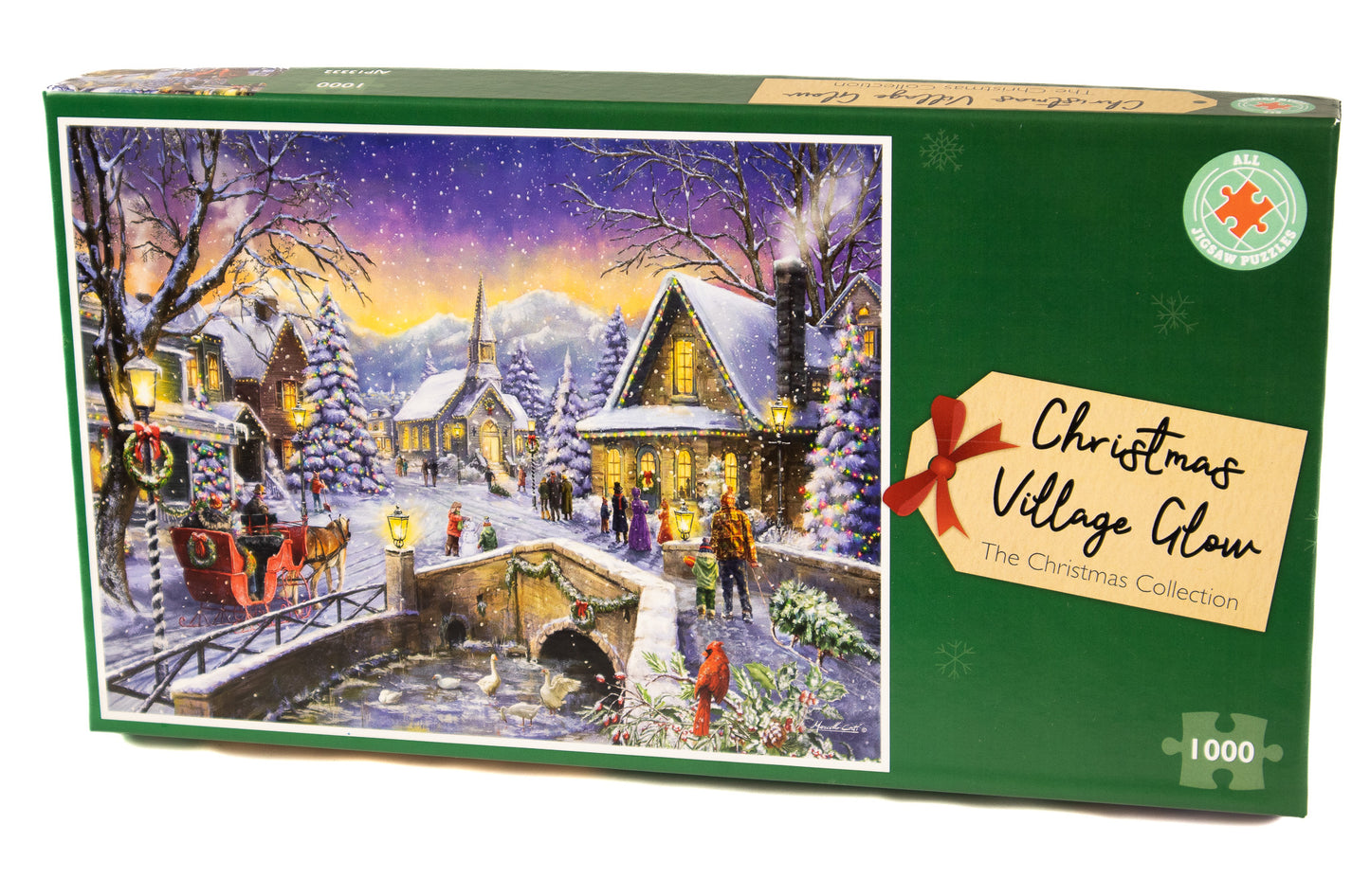 Christmas Village Glow 1000 Piece Jigsaw Puzzle