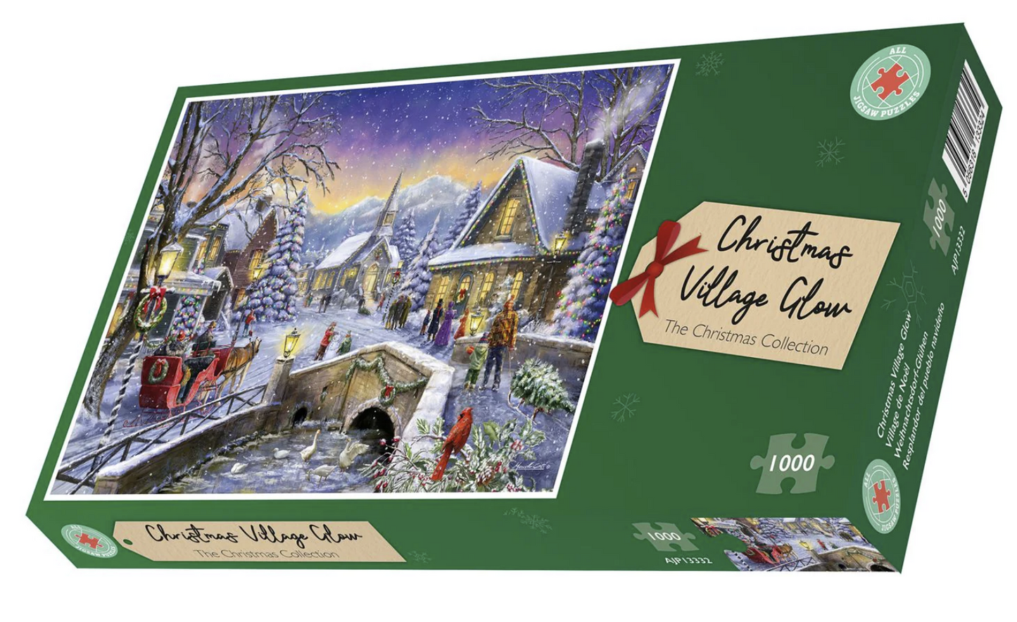 Classical Christmas 2 x 1000 Piece Jigsaw Puzzle Bundle