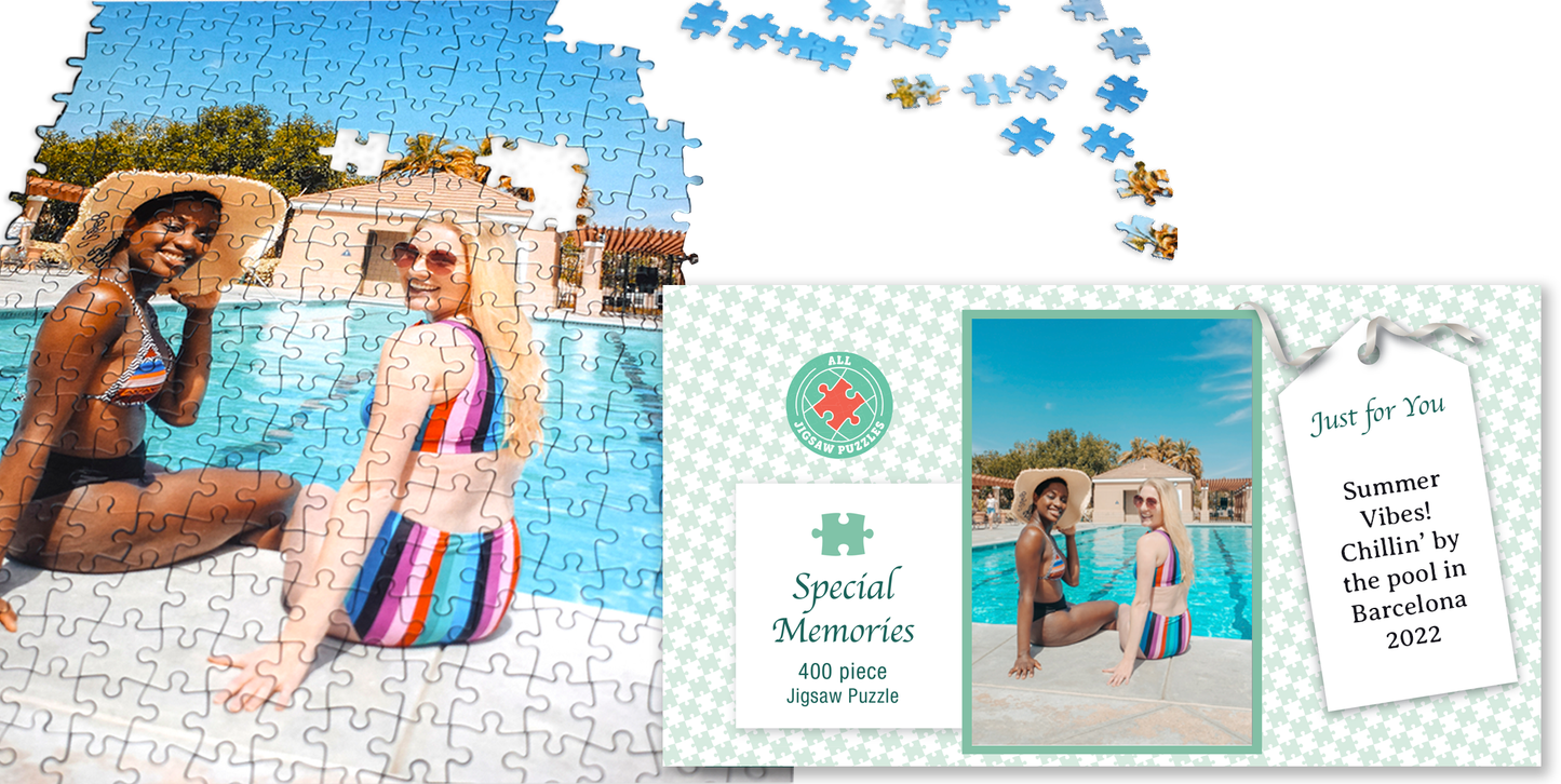 Personalised 400 Piece Photo Jigsaw