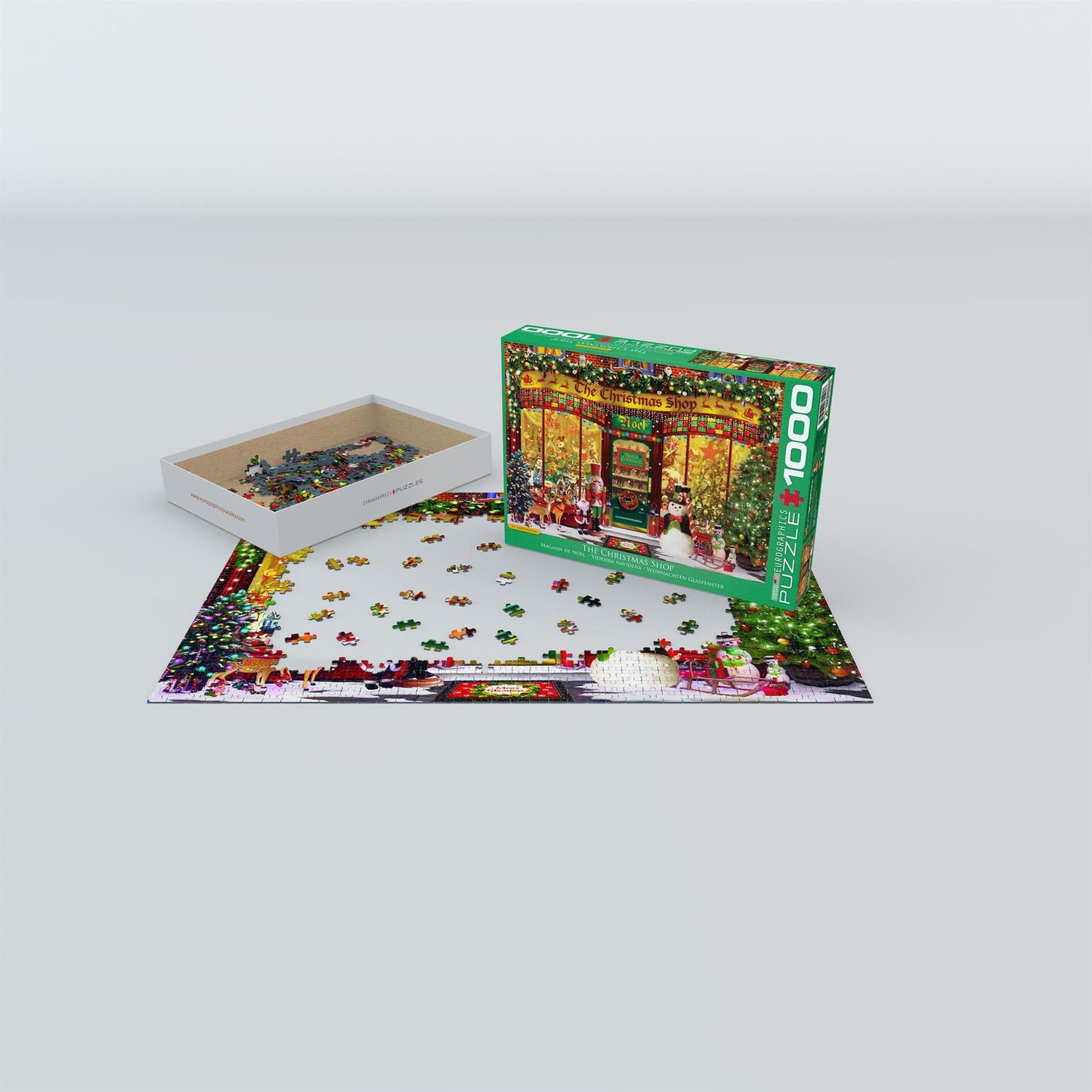 The Christmas Shop by Gerry Walton 1000 Piece Jigsaw Puzzle