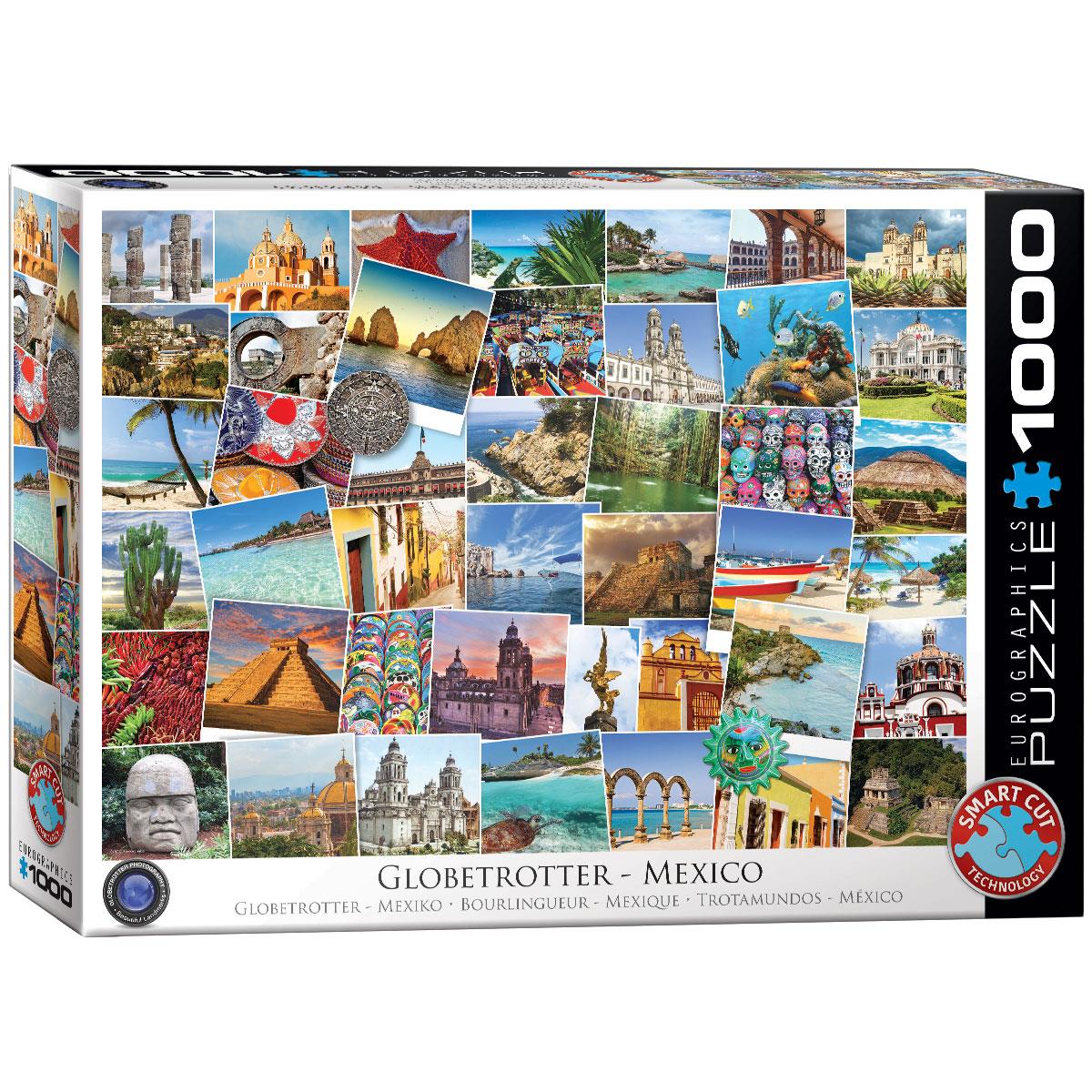 Globetrotter Mexico 1000 Piece Jigsaw Puzzle
