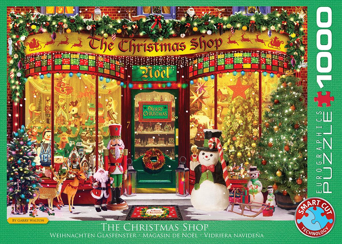 The Christmas Shop by Gerry Walton 1000 Piece Jigsaw Puzzle