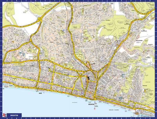 A-Z Map of Brighton 1000 Piece Jigsaw