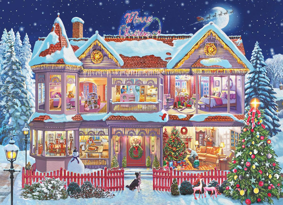 Getting Ready for Christmas 1000 Piece Jigsaw Puzzle