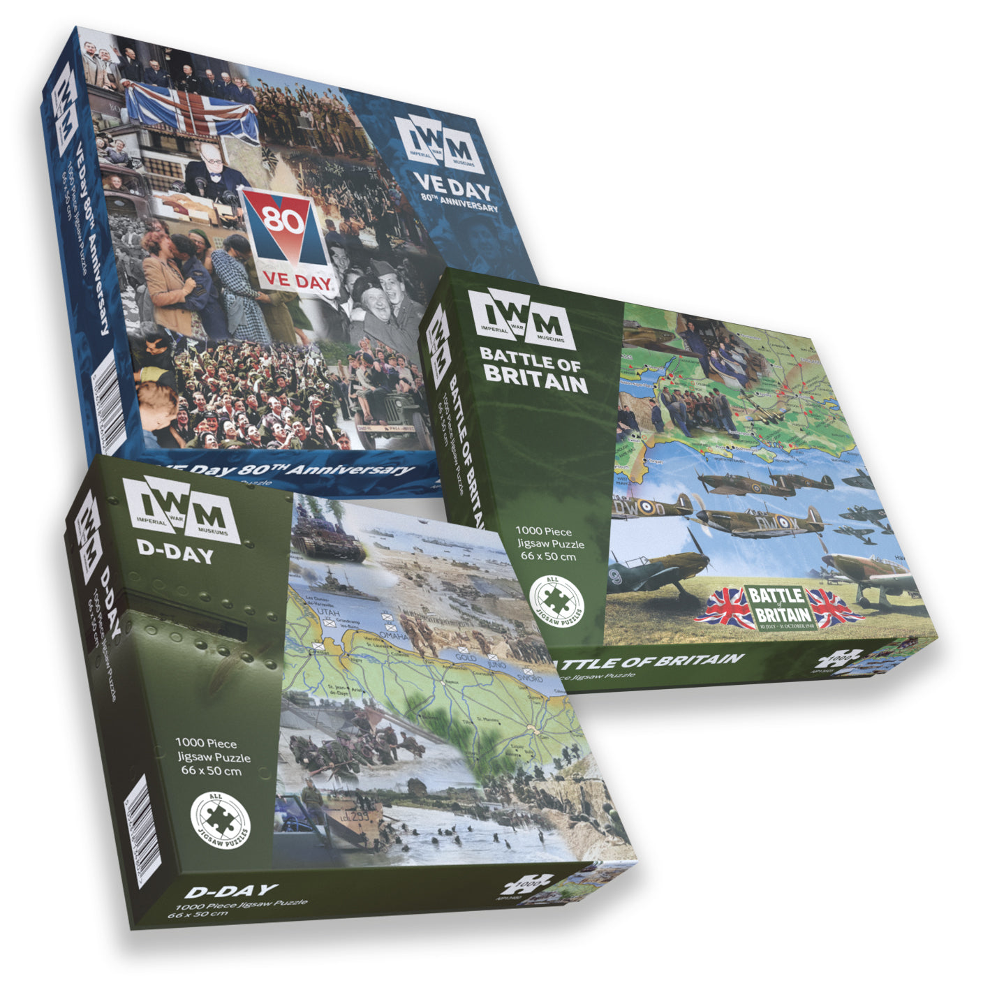 Imperial War Museums 1000 Piece Jigsaw Puzzle Bundle