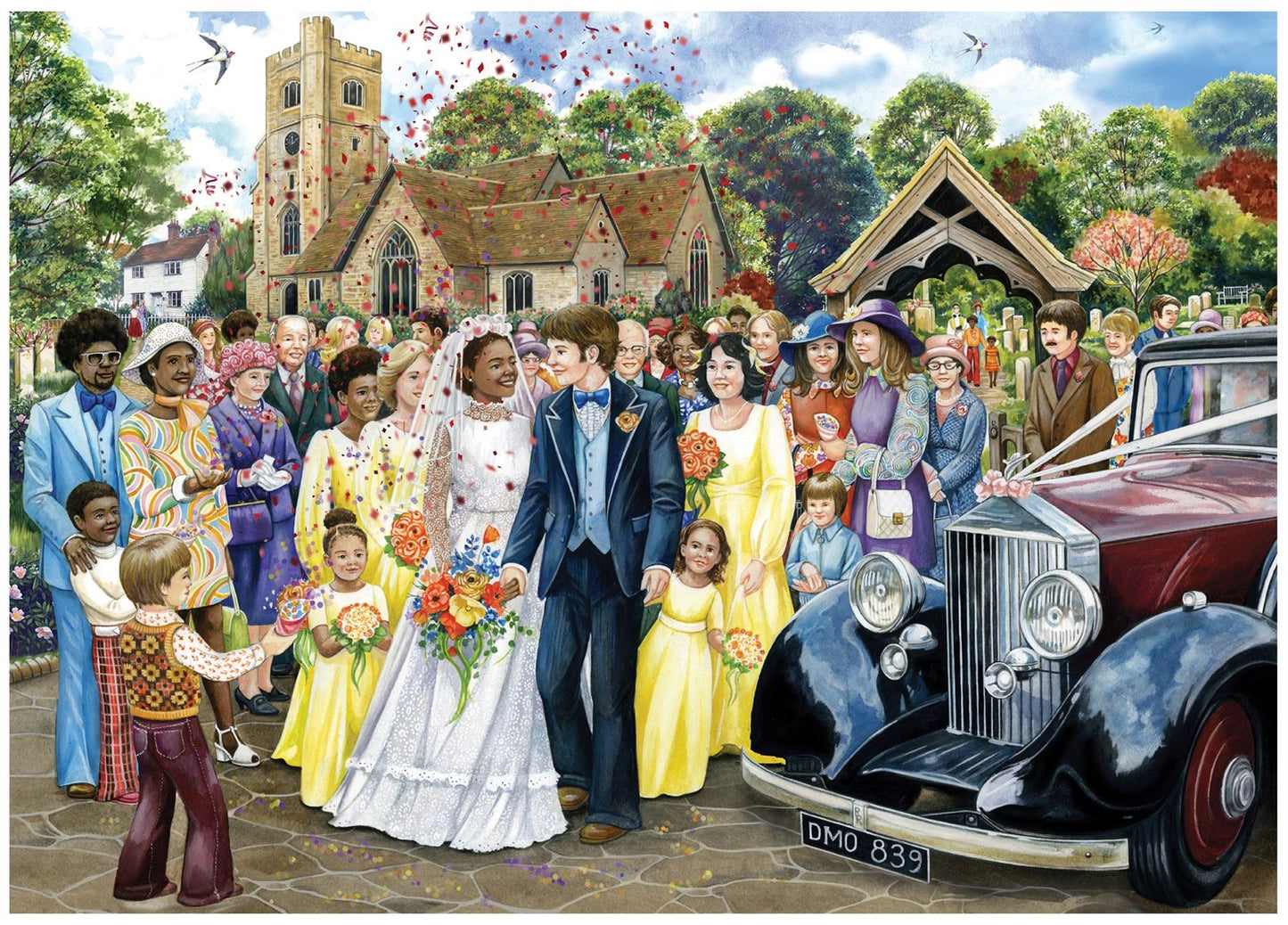 The Wedding 500 Piece Jigsaw Puzzle