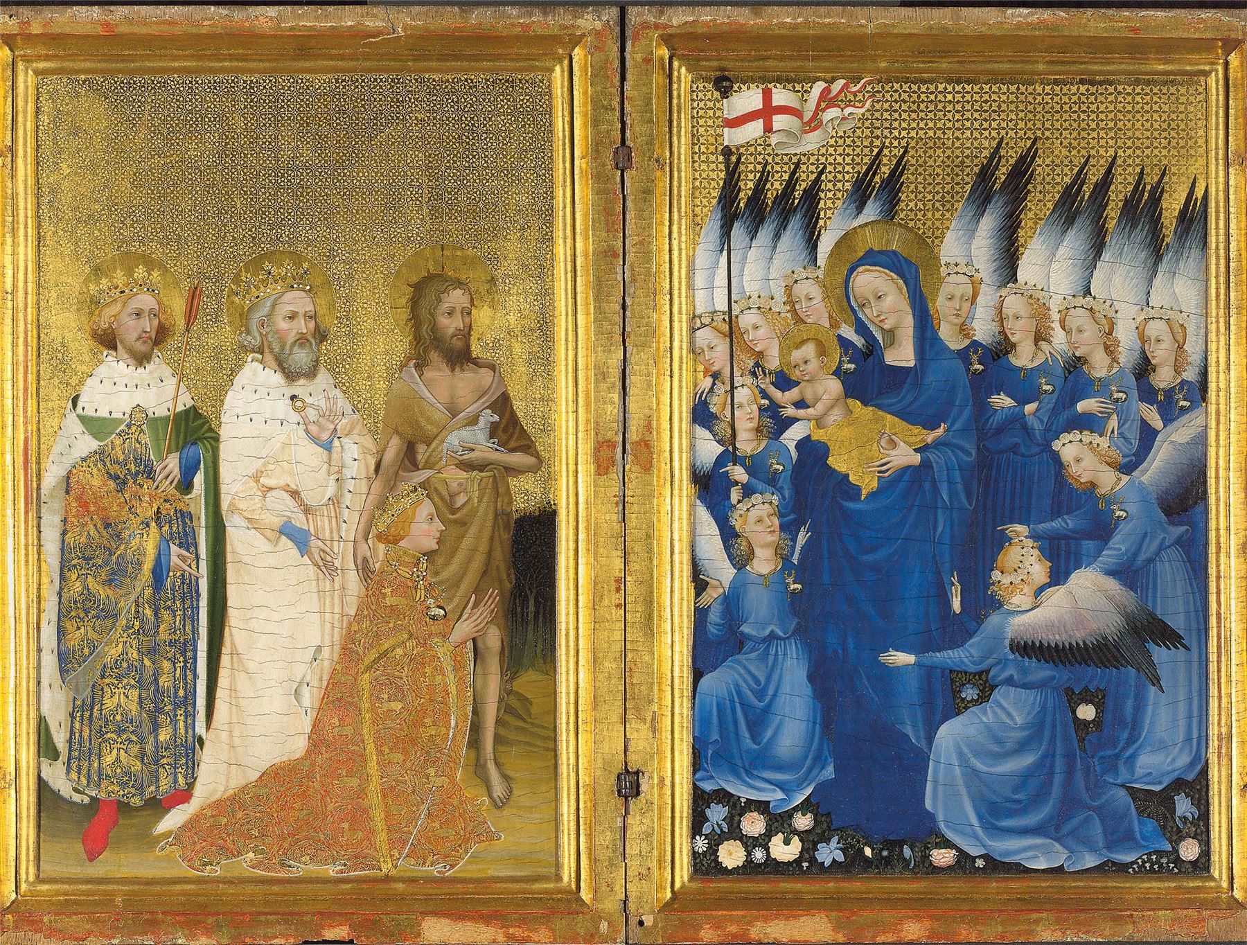 Richard II presented to the Virgin and Child by his Patron