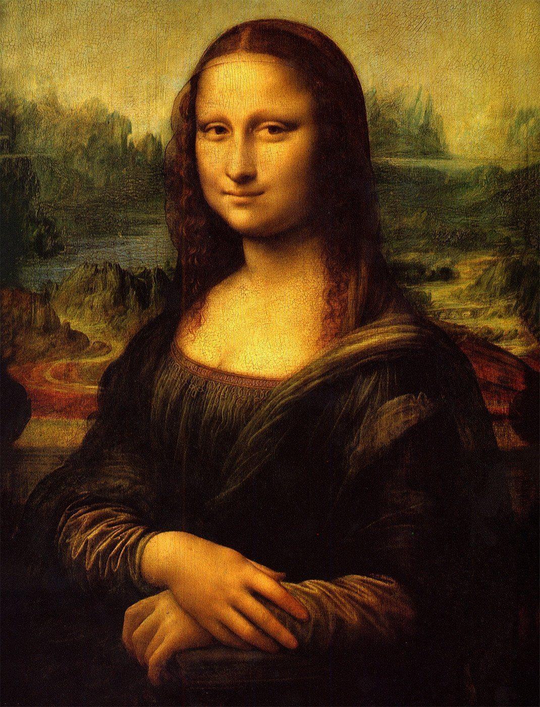 Mona Lisa by Leonardo da Vinci Jigsaw Puzzle‡ 1000 or 500 Pieces