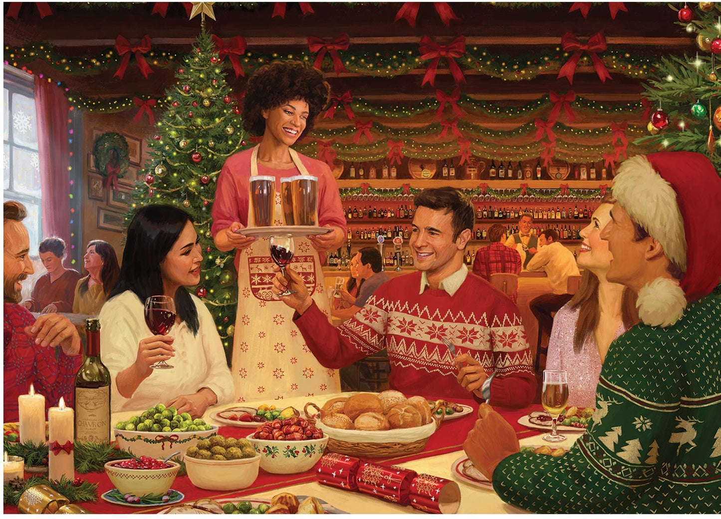 Festive Feast 500 Piece Jigsaw Puzzle
