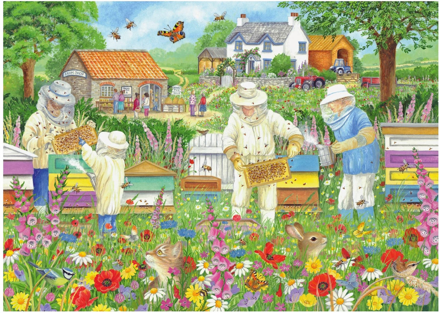 The Beekeepers 1000 Piece Jigsaw Puzzle