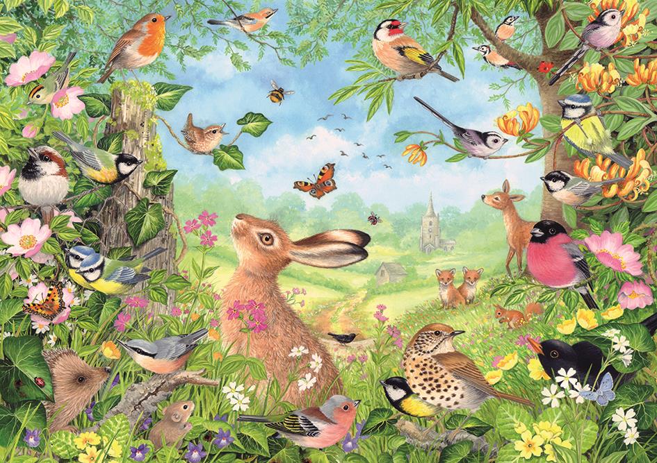 RSPB - Wildlife Heaven 1000 Piece Jigsaw Puzzle
