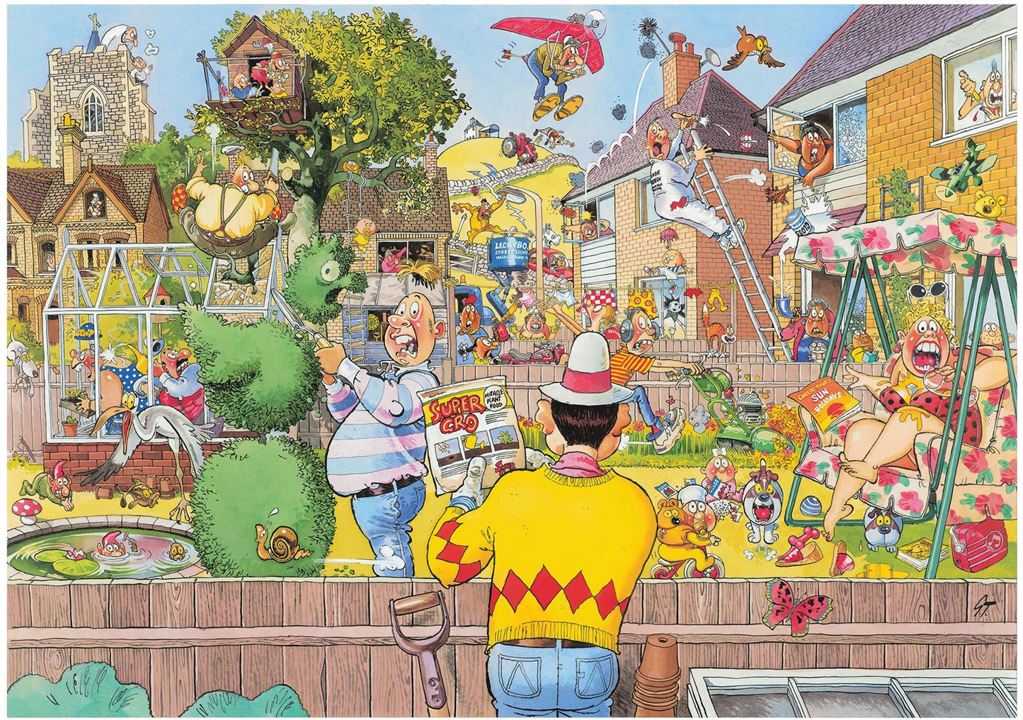 Wasgij Retro Original 6 Blooming Marvellous! 1000 Piece Jigsaw Puzzle