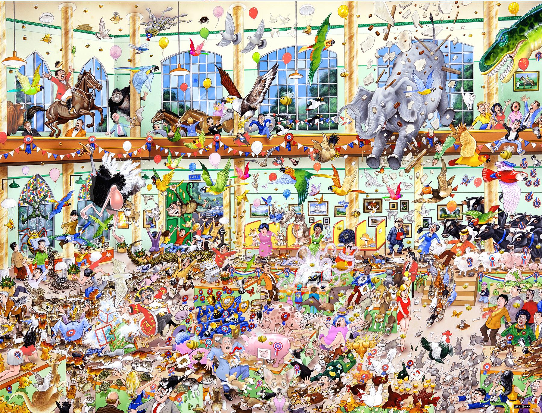 Mike Jupp I Love Pets 1000 Piece Jigsaw Puzzle All Jigsaw Puzzles UK