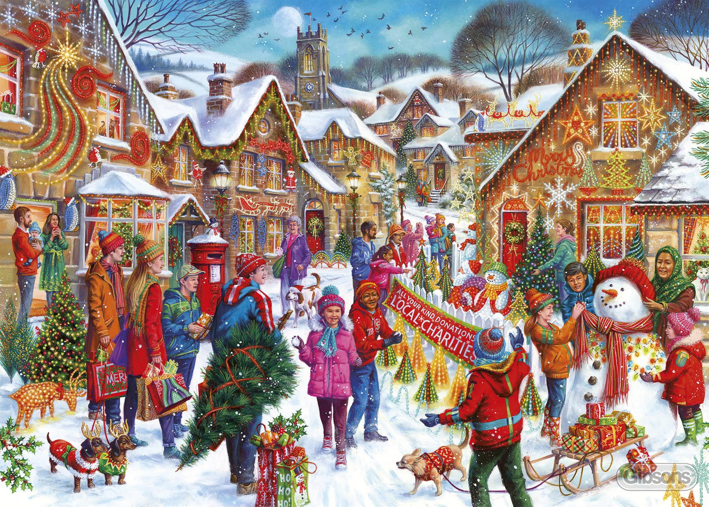 Christmas Limited Edition Jigsaw Puzzle - Light Up The Night