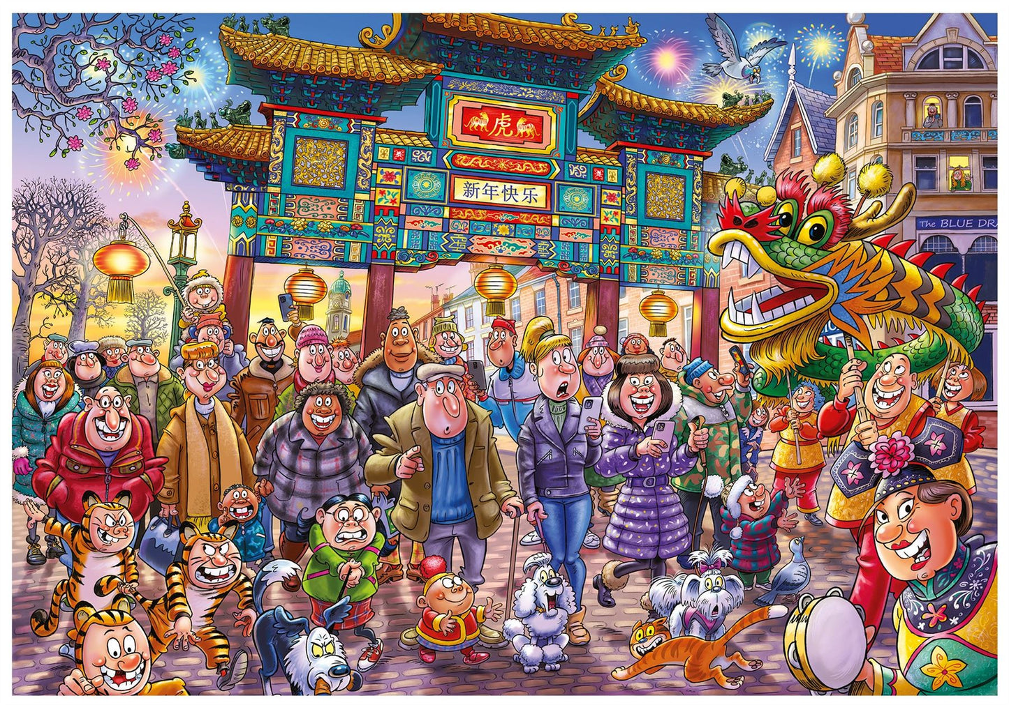 Wasgij Original 39 Chinese New Year! 1000 Piece Jigsaw Puzzle
