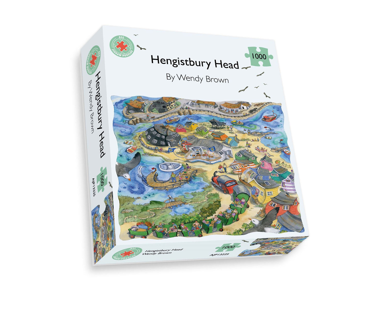 Hengistbury Head - Wendy Brown 1000 Piece Jigsaw Puzzle