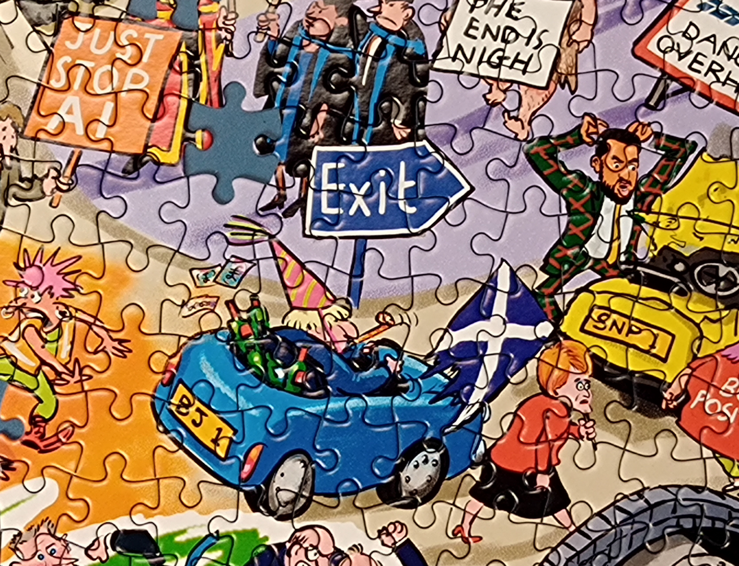 2023 According to Blower 1000 Piece Jigsaw Puzzle