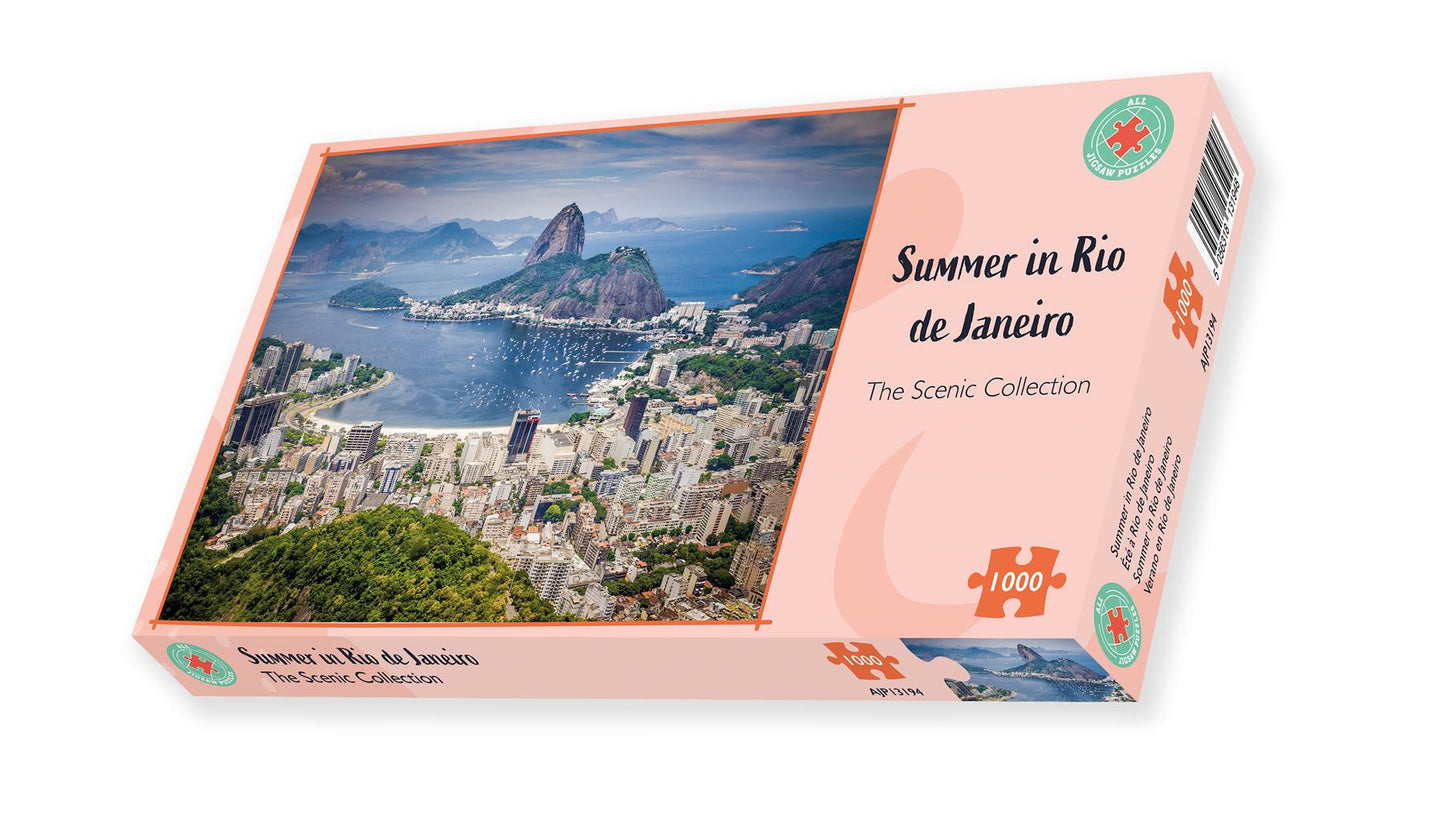 Summer in Rio de Janiero 1000 Piece Jigsaw Puzzle