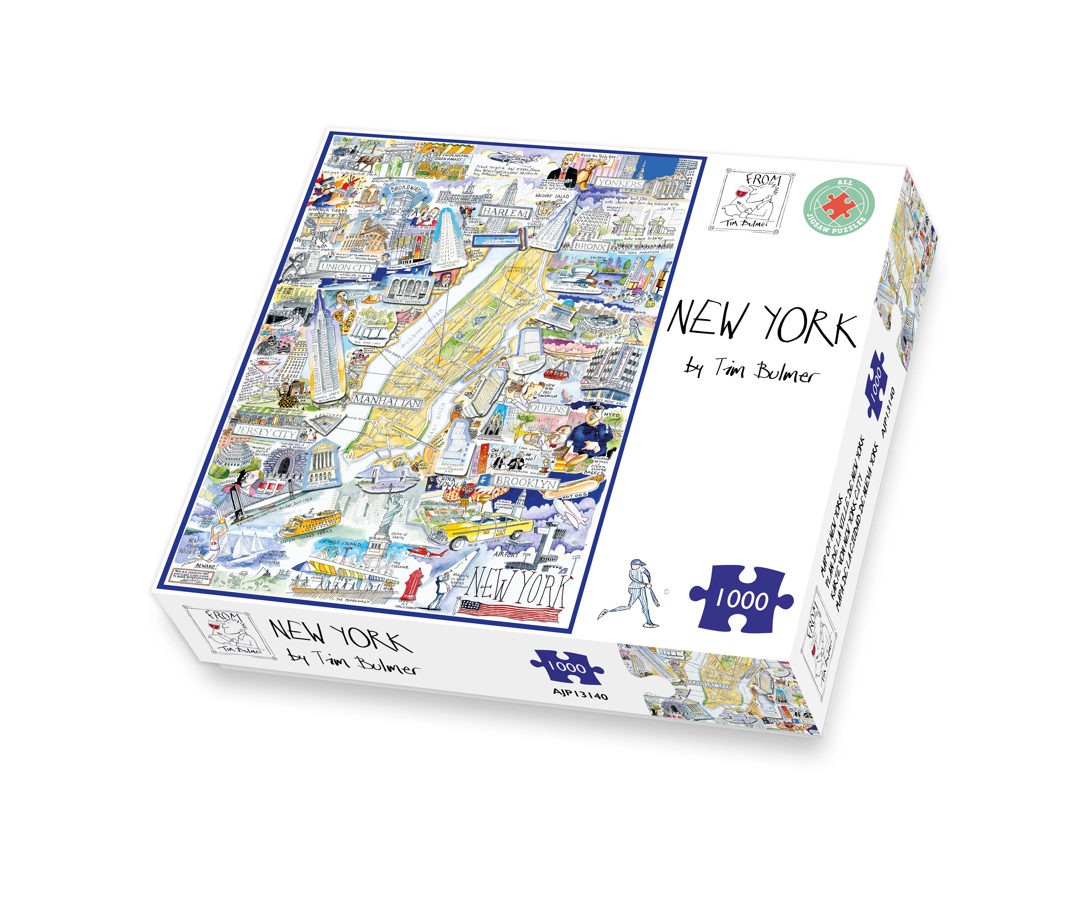 Wildlife Map – New York Puzzle Company