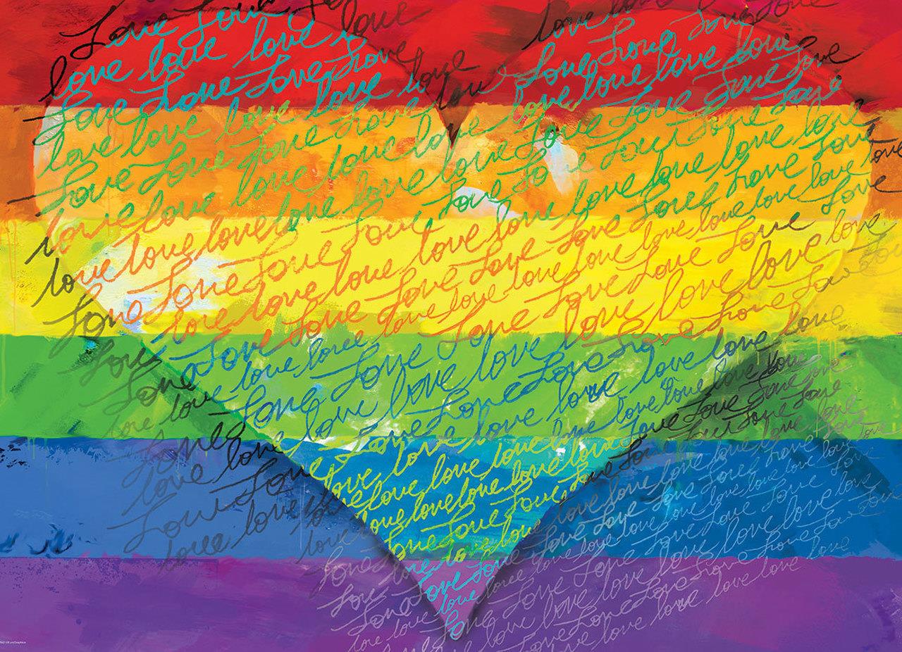 Love & Pride! 1000 Piece Jigsaw Puzzle