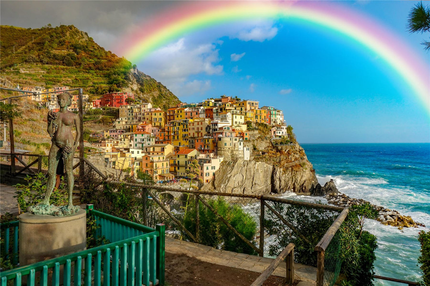 Italian Coast 1000 Piece Jigsaw Puzzle