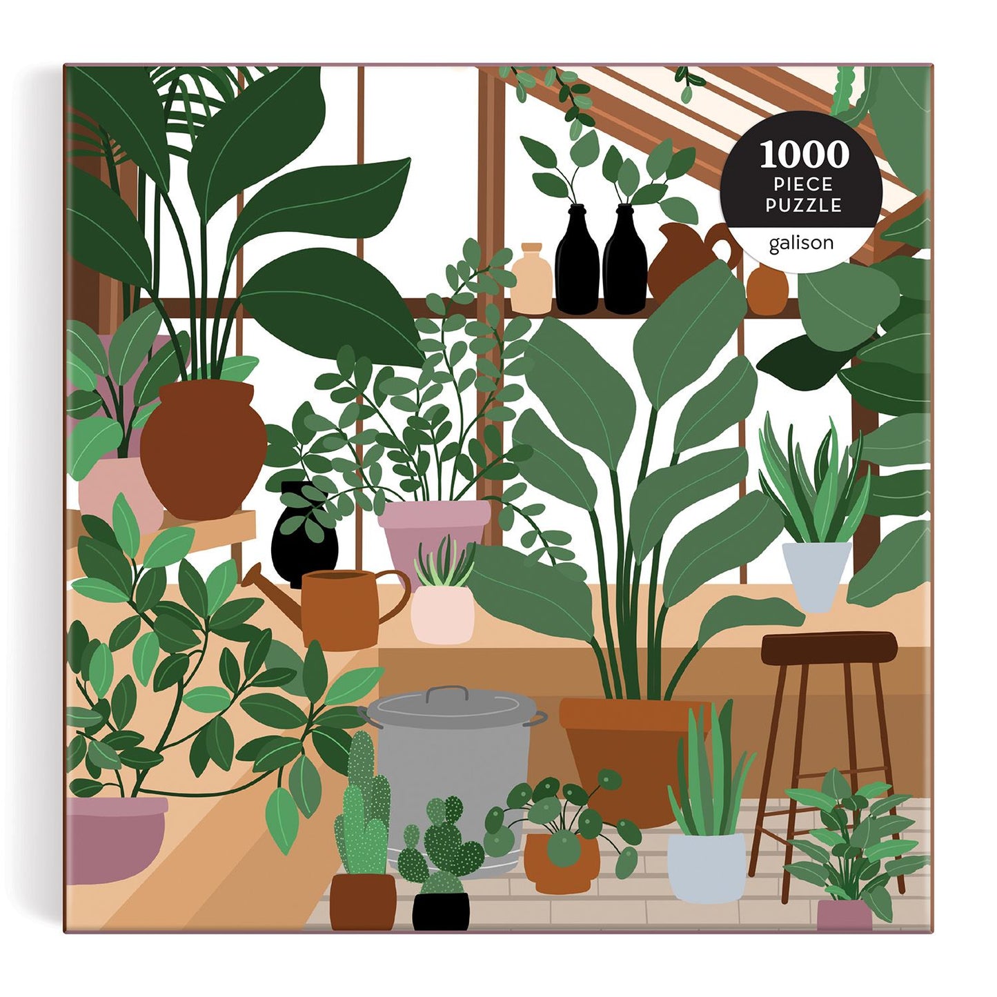 House of Plants 1000 Piece Puzzle in Square Box