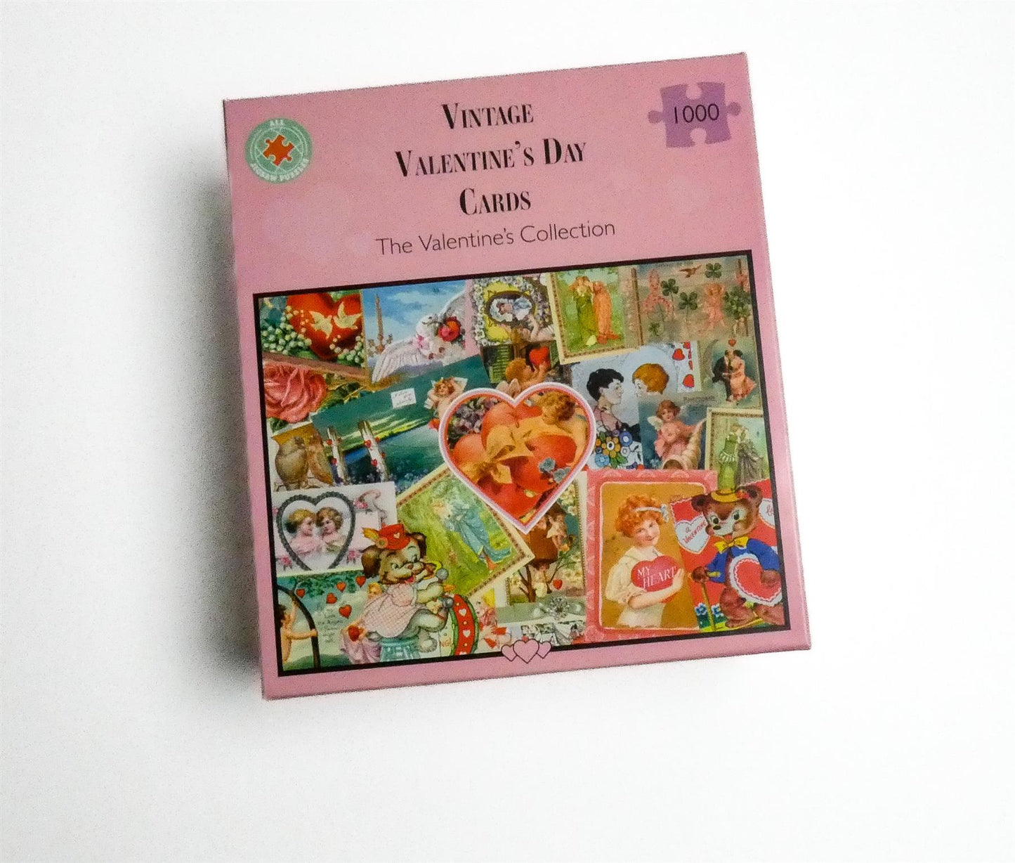 Vintage Valentine's Cards 500 or 1000 Piece Jigsaw Puzzle