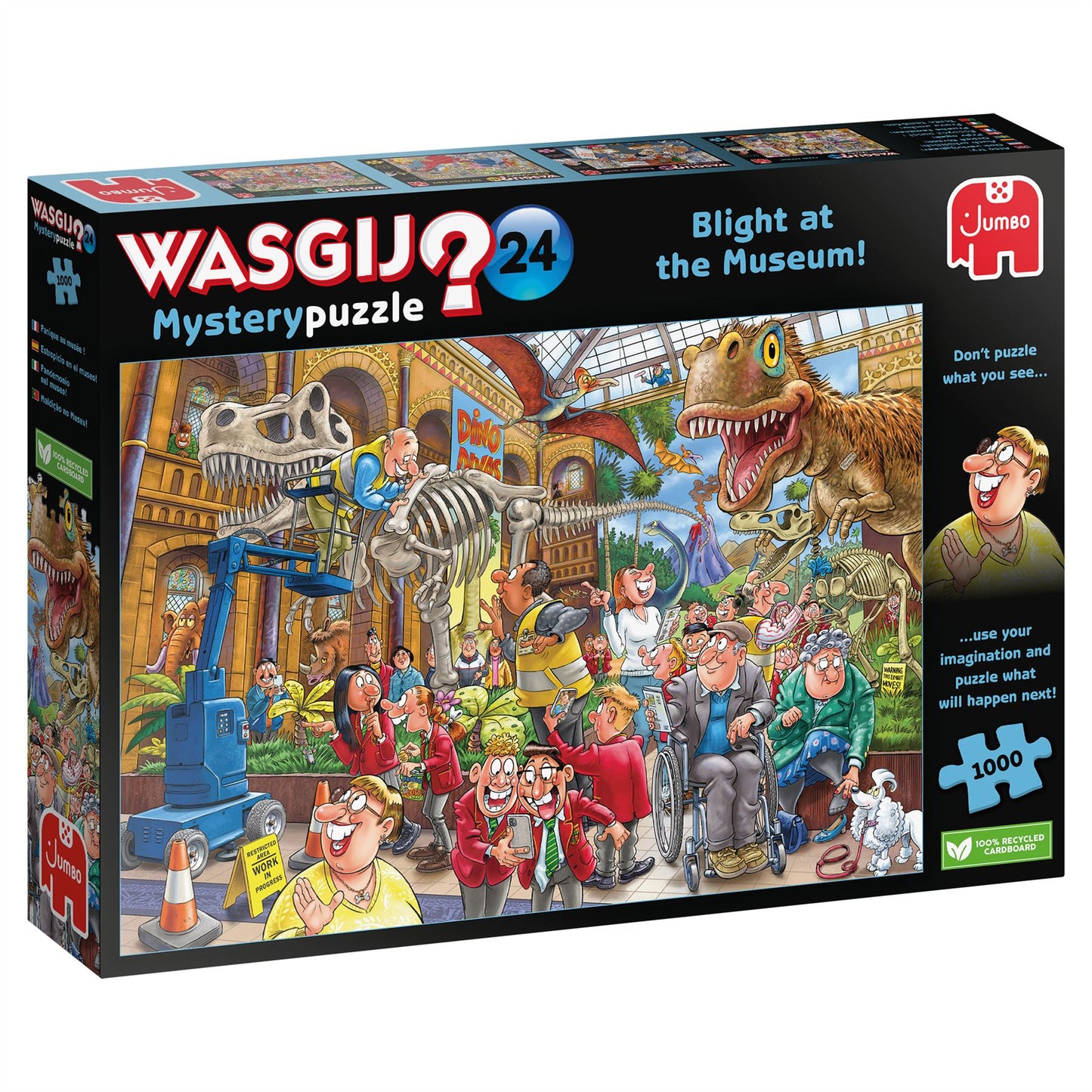 Wasgij Mystery 24 Blight at the Museum! 1000 Piece Jigsaw Puzzle
