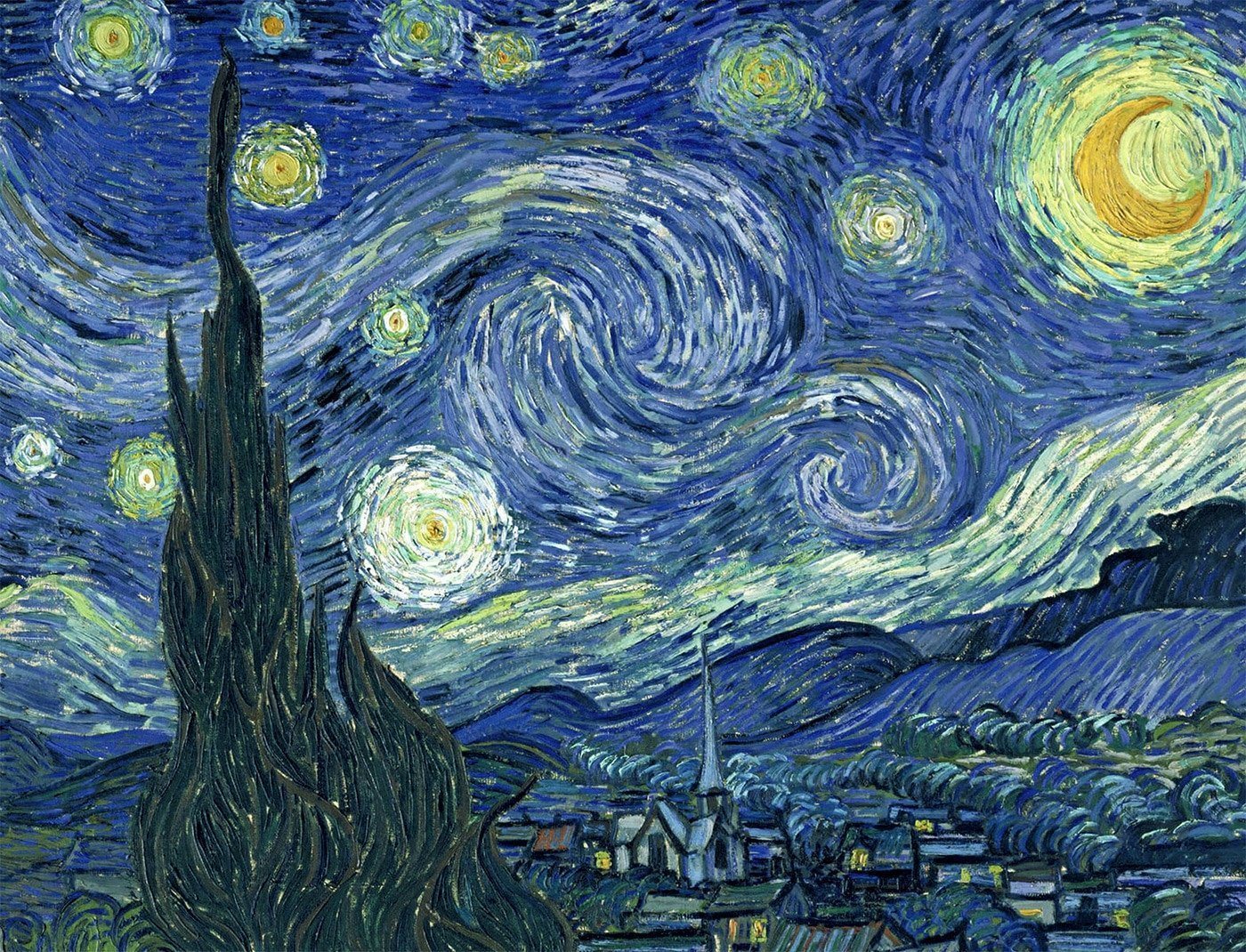 Starry Night by Vincent van Gogh | All Jigsaw Puzzles