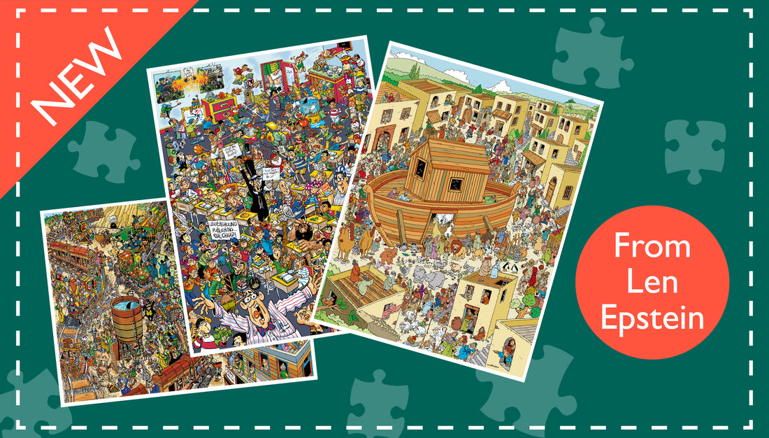 New Len Epstein Jigsaw Puzzles