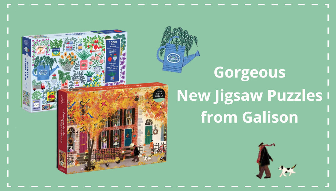 Gorgeous New Jigsaw Puzzles From Galison!