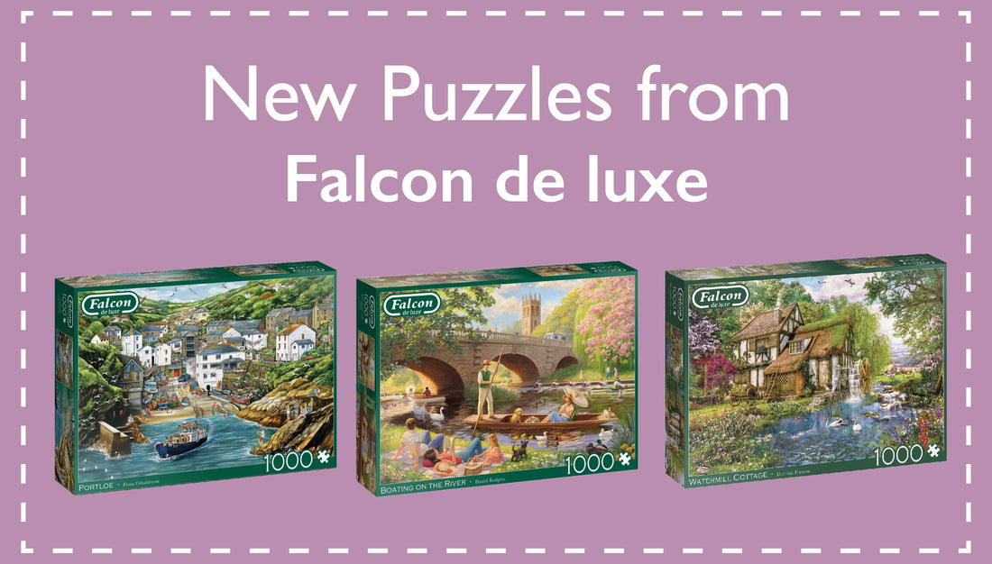 Brand New Falcon de luxe Jigsaw puzzles for 2022
