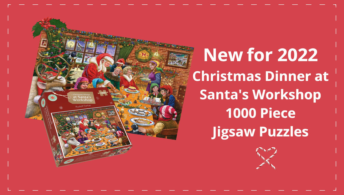 New for 2022: Christmas Dinner at Santa’s Workshop jigsaw puzzle