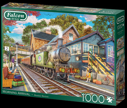 Falcon de luxe  Morning Arrival 1000 Piece Jigsaw Puzzle