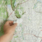 We First Met Here - Personalized US Map Puzzle