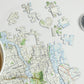 We First Met Here - Personalized US Map Puzzle