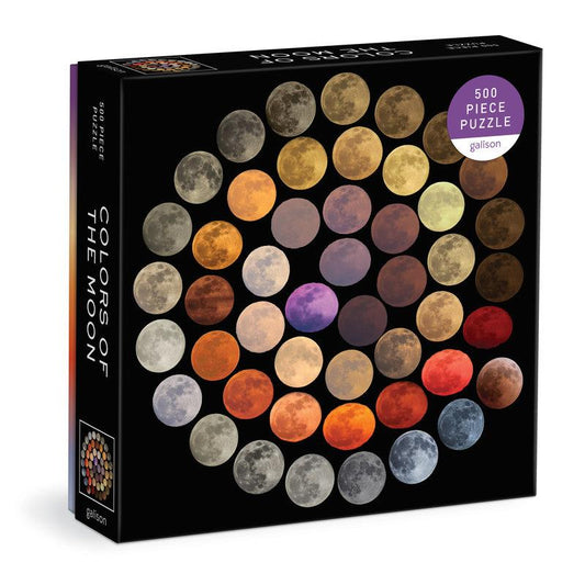 Colors of the Moon 500 Piece Jigsaw Puzzle
