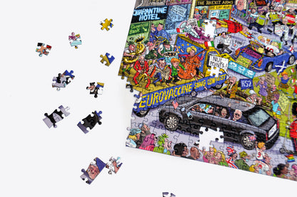 2021 According to Blower 1000 or 300 Piece Jigsaw Puzzle