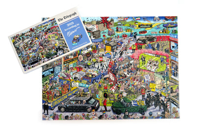 2021 According to Blower 1000 or 300 Piece Jigsaw Puzzle