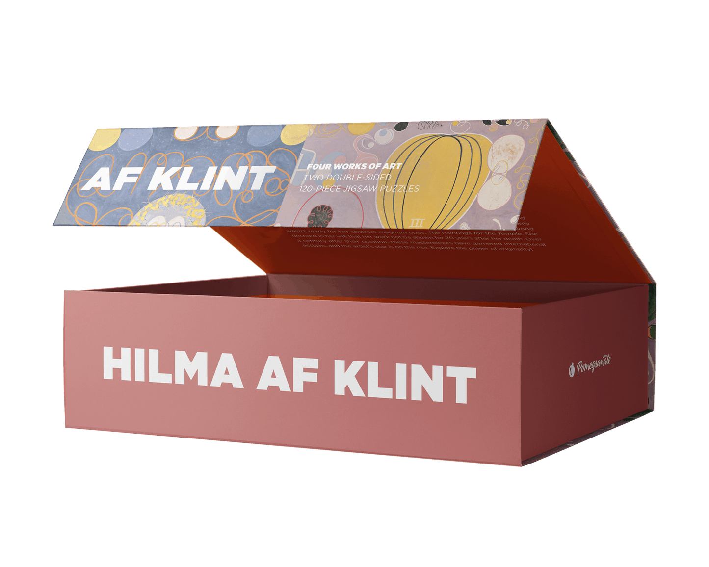 Hilma af Klint 120-Piece Double-Sided Jigsaw Puzzle Set