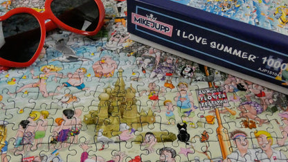 Mike Jupp I Love The Seasons 4 x 1000 Piece Jigsaw Puzzle Bundle