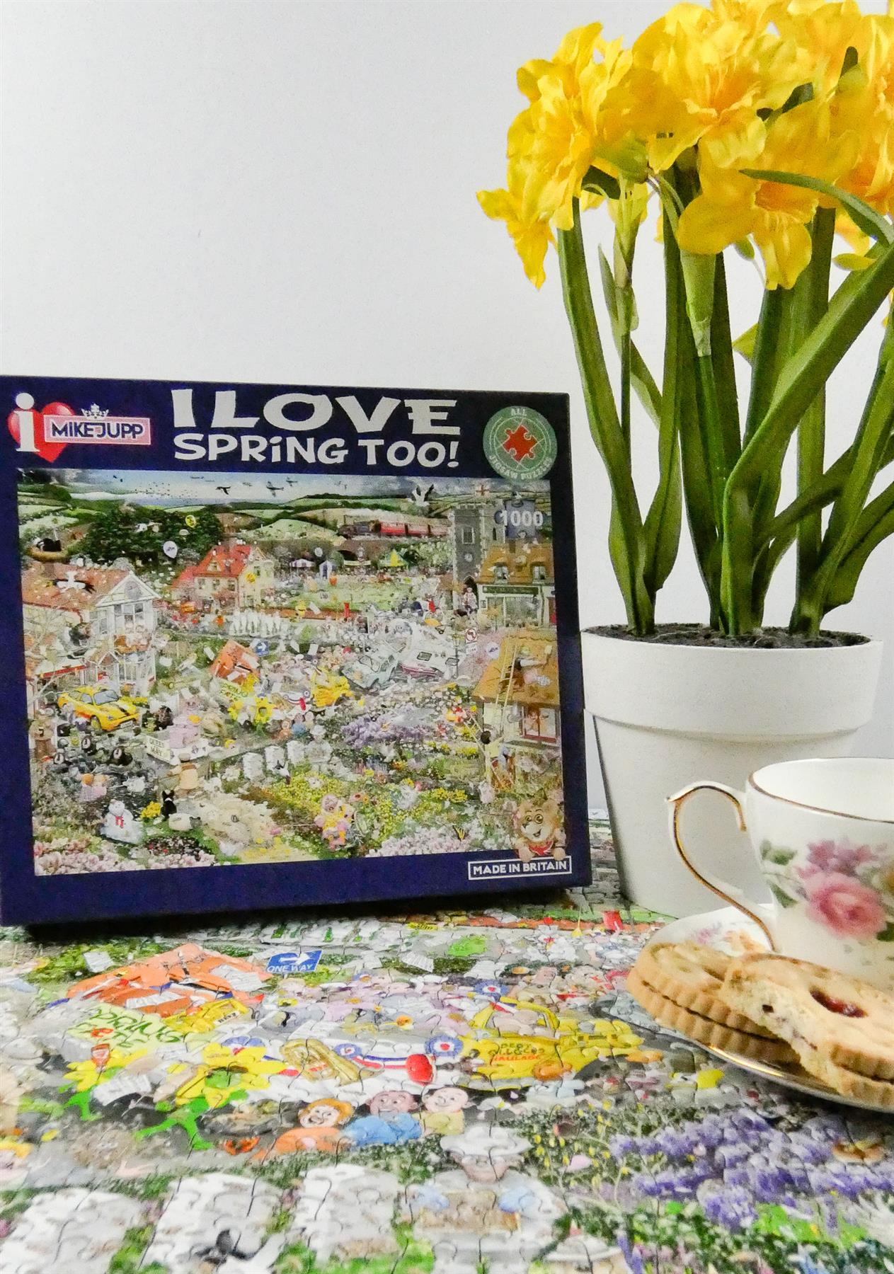 Mike Jupp I Love The Seasons 4 x 1000 Piece Jigsaw Puzzle Bundle